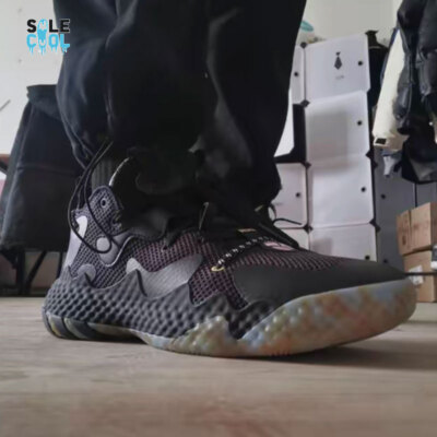 Adidas Harden Vol 6 Black Marbled Men's Basketball Shoes GW1712