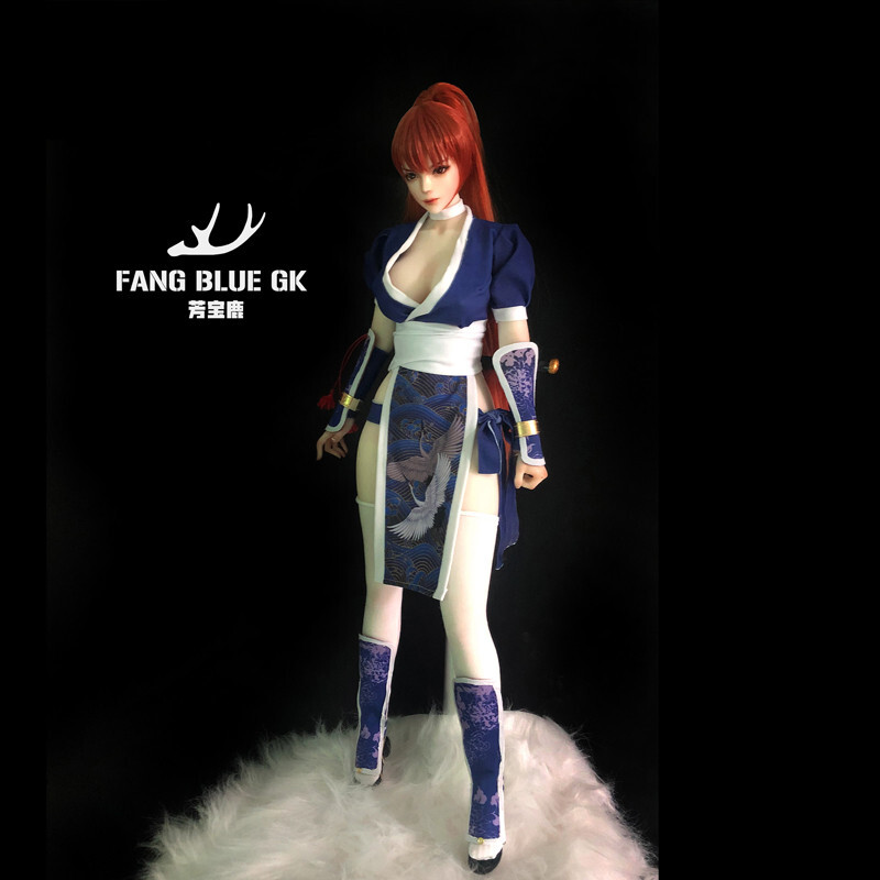 【コス・フィギュアコンプ‼️】DEAD OR ALIVE Dimensions Used Max Factory DEAD OR ALIVE Kasumi Blue C1 Ver. PVC