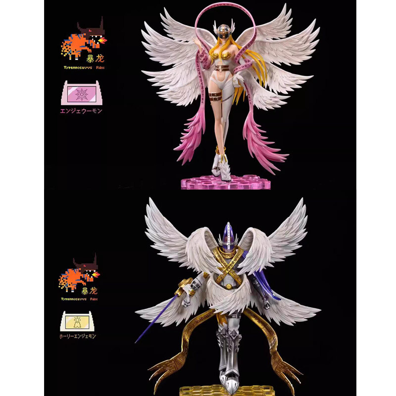 Holywings©さんの専門ページ Holy Angemon Angewomon T-Rex Studio Statue Resin Collections