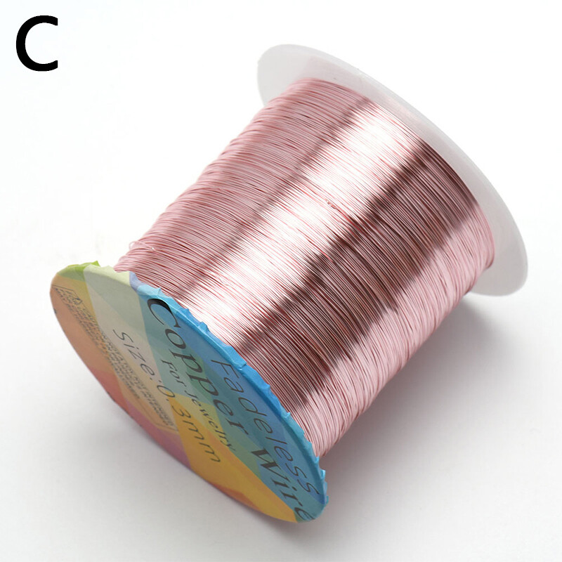 Colorfast Copper Beading Wire Bracelet Necklace Cord Wire Jewelry