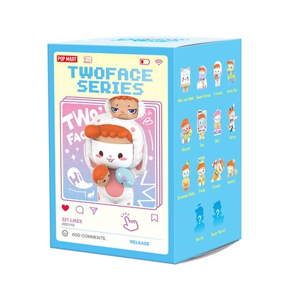 Authentic  POPMART MIGO Gemini Series blind box figures Toy Gift Hot