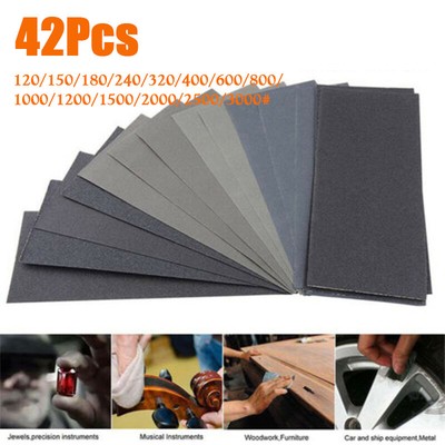 120-3000  Grit Schleifpapier Kit Schleifpapier Trocken/Nass für Auto Durable
