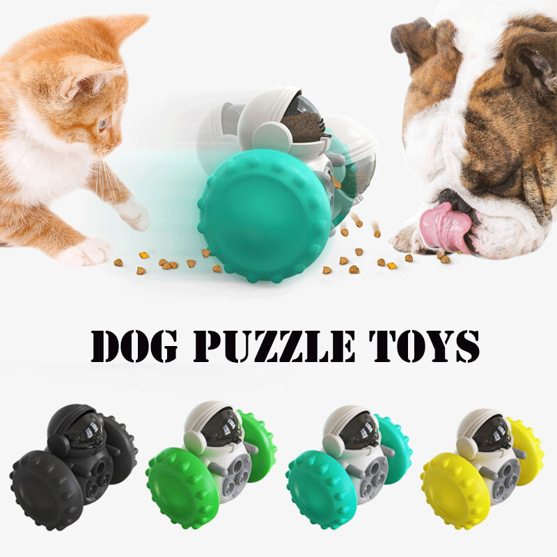 Tumbler Car Treat Dispenser Puppy Slow Feeder Funny Pet Supplies