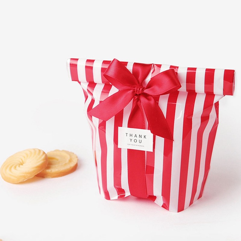 10x Candy Essen Verpackung Taschen Hochzeit Party Geburtstag Geschenktüte