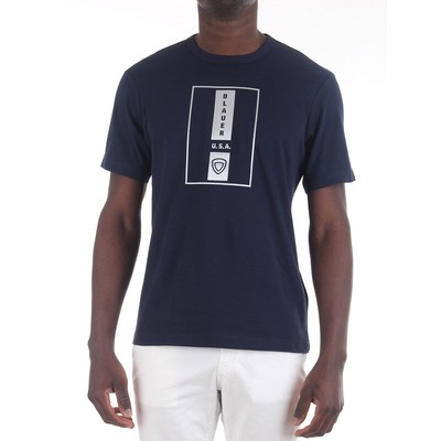 

Мужская футболка BLAUER BLUH02175 BLAUER США Синий E2022