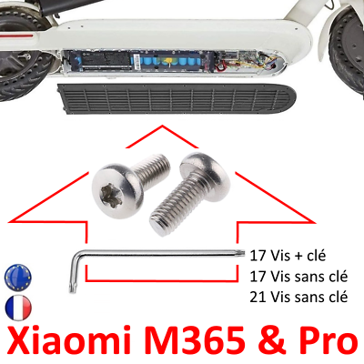 Vis pour couvercle de batterie M365, Essential, 1S, Pro/2