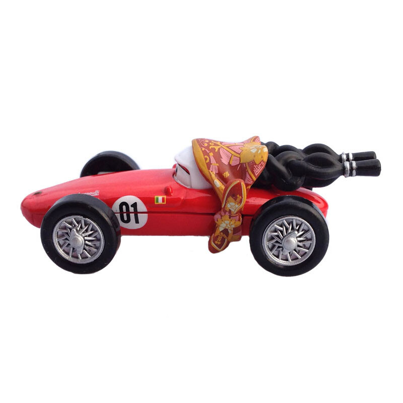 2PCS Disney Pixar Cars 2 Francesco BerNOulli & Mama Die-cast Toy Model Car Gift