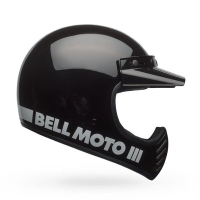 Bell Moto-3 Helmet (Classic Gloss Black)