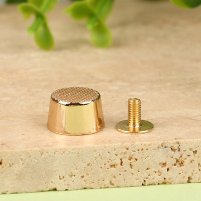 4pcs Metal Screw Back Rivets for Leather Garment Wallet Decoration Hardware 12mm