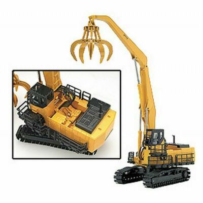 Joal 292 Komatsu PC1100LC-6 Material Handler w/Grapple 1/50 Die-cast MIB