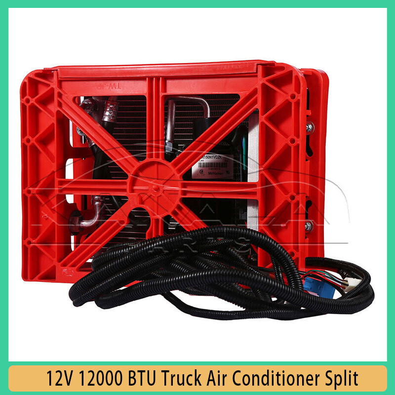 For Semi Trucks Bus RV Caravan 12V 12000 BTU Truck Air Conditioner Split A/C Kit