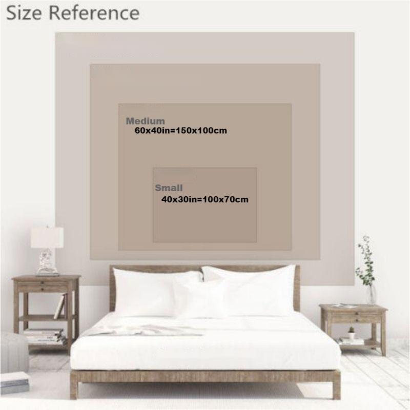 Tibetan Buddhism Tapestry Mandala Wall Hanging Art Fabric Poster Yoga Room Decor