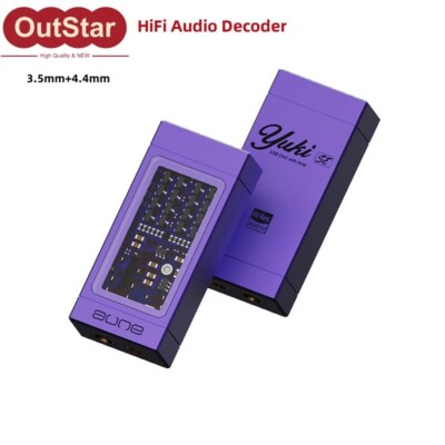 Audio Decoder ES9280AC Pro DAC Headphone Amplifier 3.5mm+4.4mm AUNE Yuki SE
