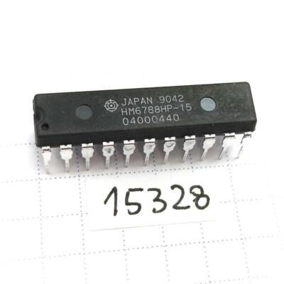 IC Memory SRAM 6788 64K 15ns Hi-BiCMOS Hitachi HM6788HP-15 DIP22