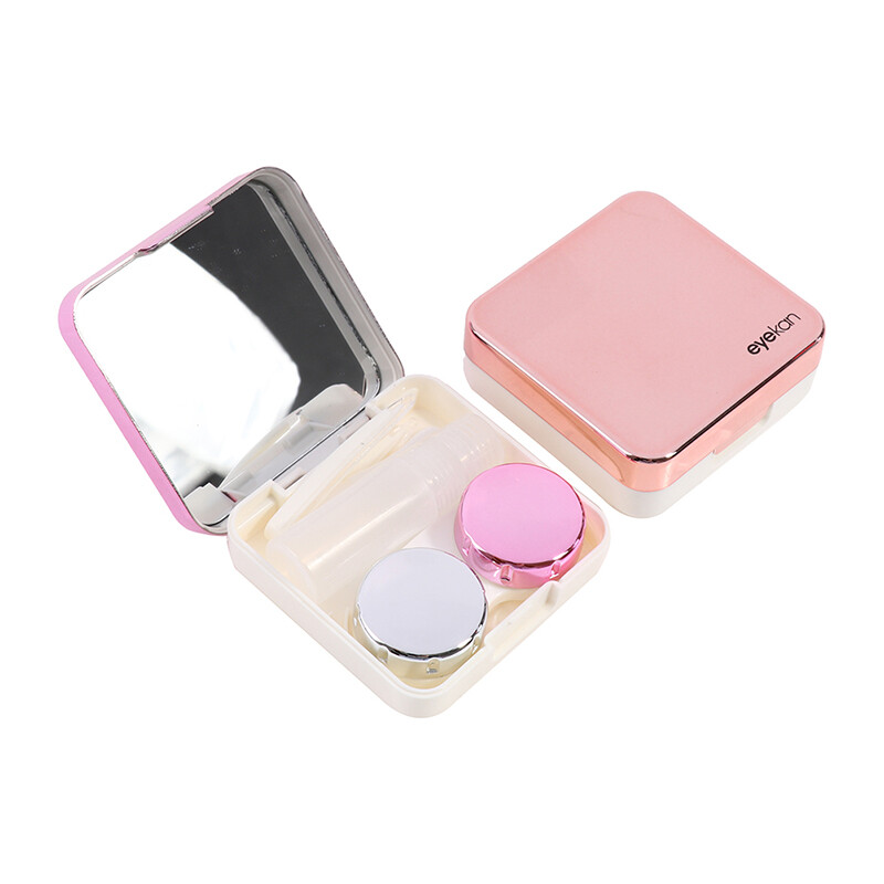 1pcs Fashion Contact Lens Box Portable Mini Plastic Travel S