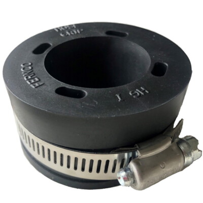 Fernco Schedule 40 1-1/2 in.   Hub  T X 1 in.   D Hub  PVC Connector
