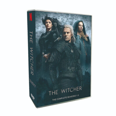 New Box Set The Witcher Season 1-3 DVD TV Series 9-Disc English
