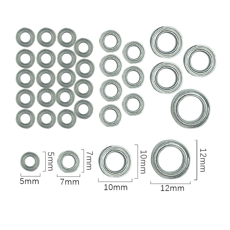 Door Bridge Full Bearing Rc Car Upgrade Remote Accessories