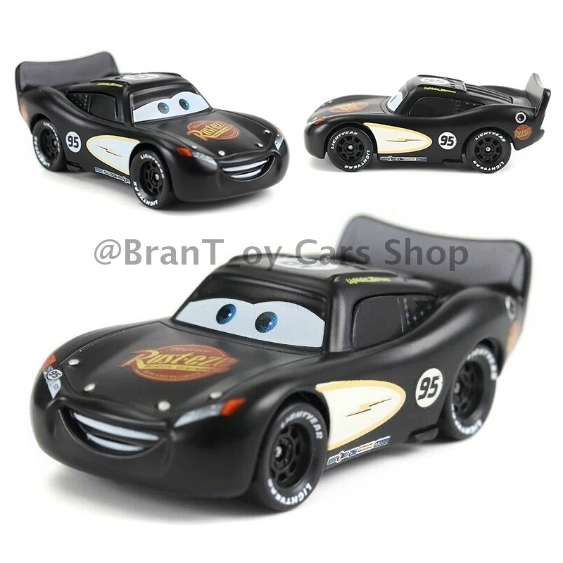 S No.95 Black Lightning Mcqueen 1:55 Diecast Model Toy Car G