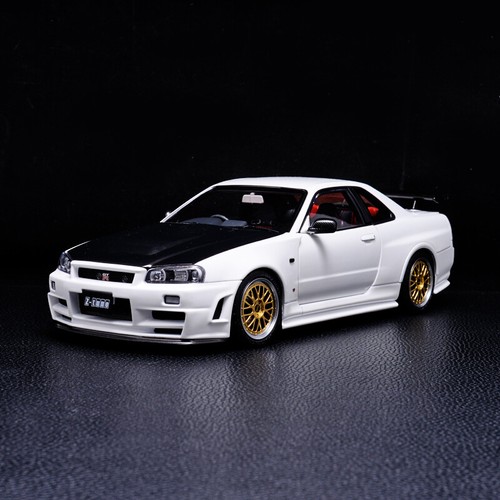 MOTORHELIX 日産 スカイライン GTR R34 1/18 1/18 Motorhelix Nissan Skyline GT-R GTR (R34) Z-Tune
