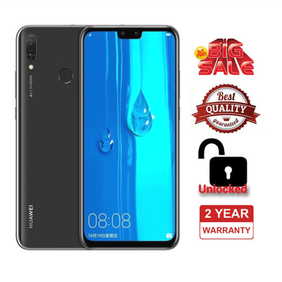 HUAWEI Y9 Plus Unlocked 13MP 4+128GB 4000mAh (Black) Big sale Fast shipping