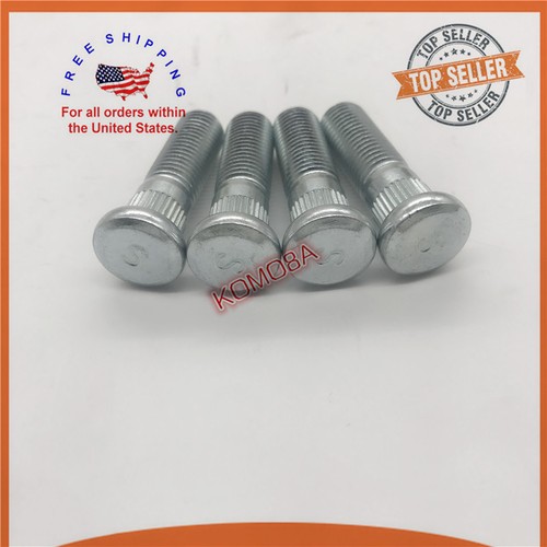 Set Of 4 Replacement Wheel Studs For Honda Accord Acura TLX 90113S5H