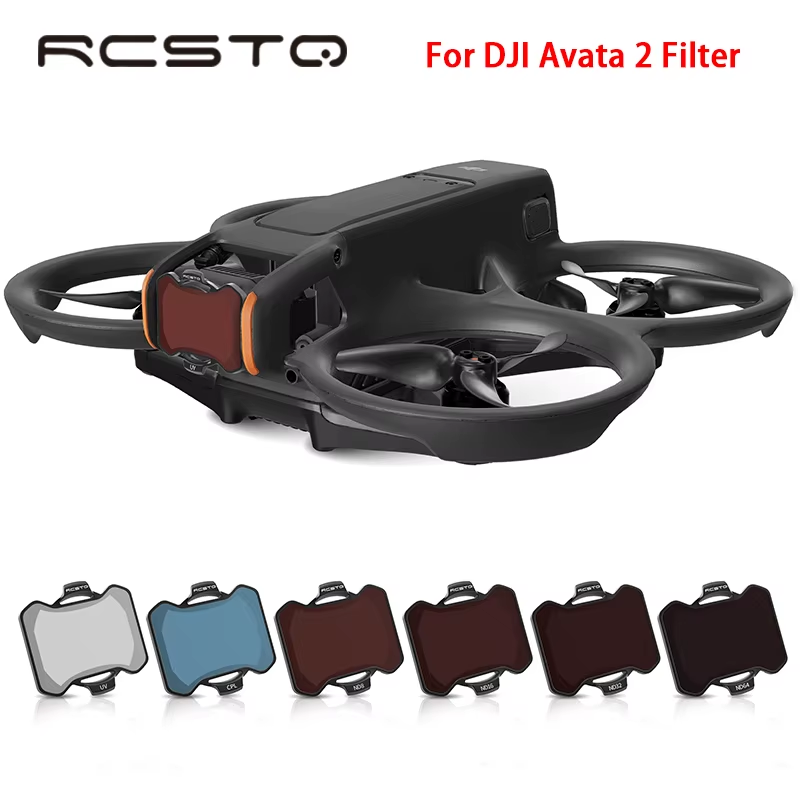 RCSTQ Drones For Avata 2 ND Filter Set CPL UV ND8 ND16 ND32 ND64 Drone Camera