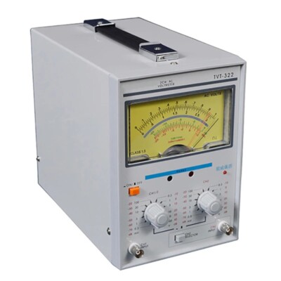 TVT-322 Dual Channel Millivoltmeter Dual Needle Millivoltmeter Measurement
