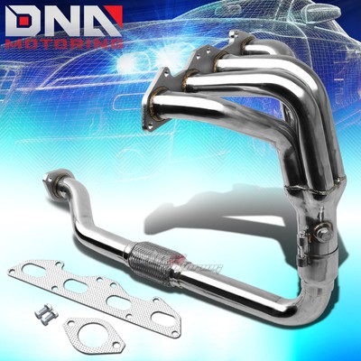 STAINLESS 41 HEADER FOR 9599 MIT ECLIPSE 2G 20L NONTURBO EXHAUSTMANIFOLD