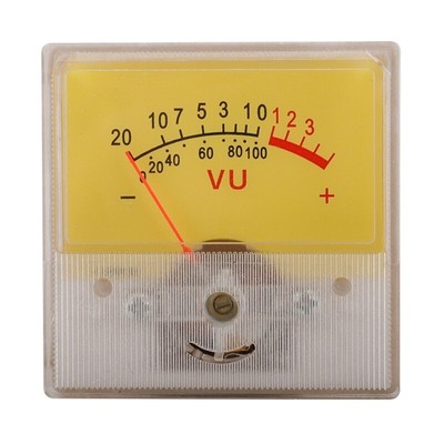 Portable VU Meter High Accuracy Power Amplifier Meter Meter