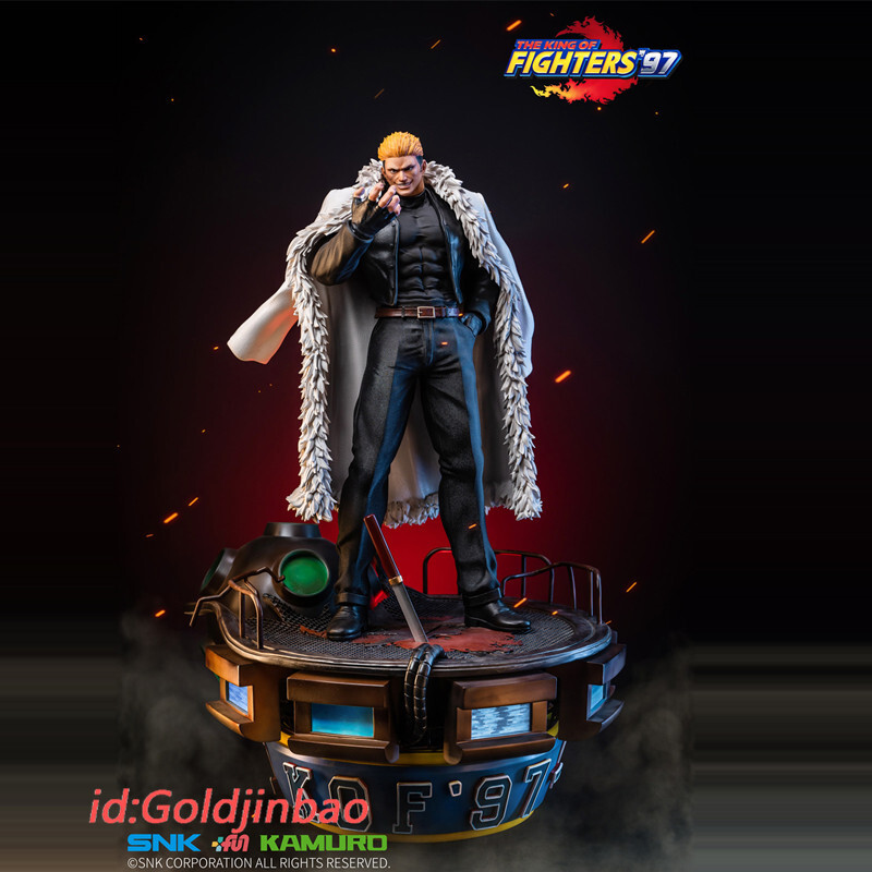 Kamuro Studio The King of Fighters Ryuji Yamazaki Resin Statue Pre