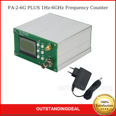 FA-2-6G PLUS 1Hz-6GHz Frequency Counter Frequency Meter 11Bit/Sec 10MHz OCXO SZ