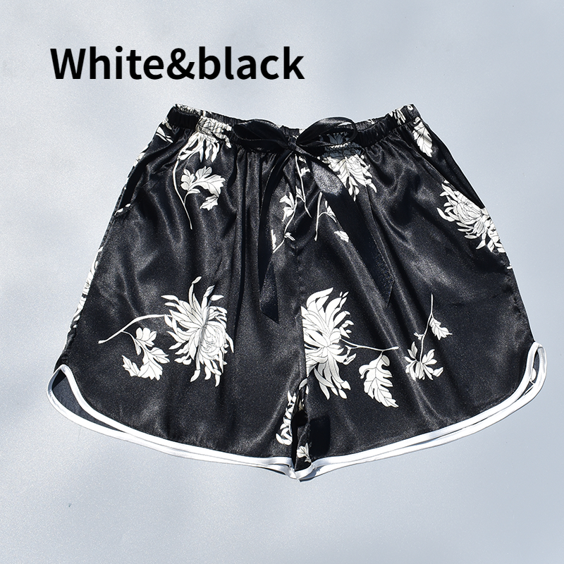 Damen Satin Kunstseide Shorts Hose Nachtwäsche Unterwäsche Höschen Shorts