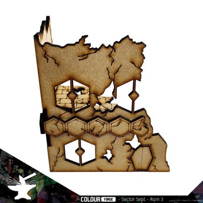 Sector Sept Sci-Fi Terrain Set for Warhammer 40K and Infinity New 110mm
