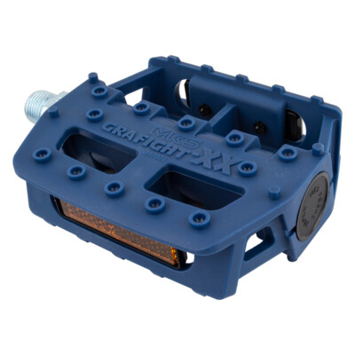 MKS Grafight-XX 1/2'' Platform Pedals (BLUE / BLACK)