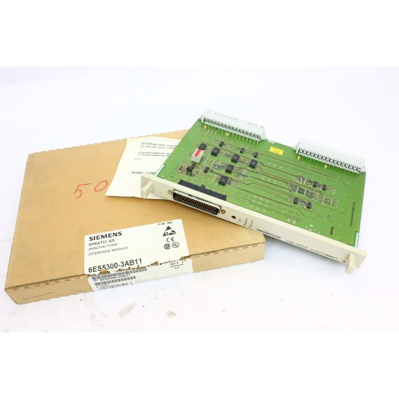 Siemens 6es53003ab11 6es5300-3ab11 Module Interface Open Box (B620)