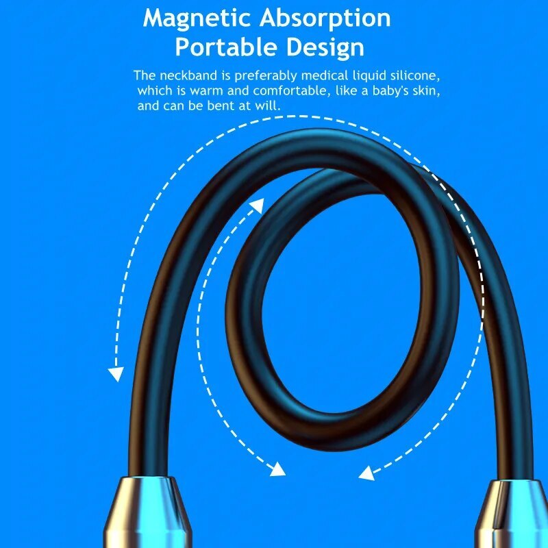 Auriculares inalambricos deportivos Bluetooth B3 | Banda para el cuello, con mic - Picture 2 of 7