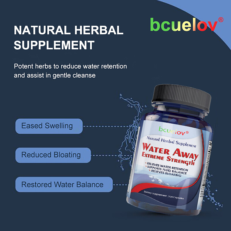 Water Away Pills Maximum Strength - Herbal Diuretic Pills for Water Retention