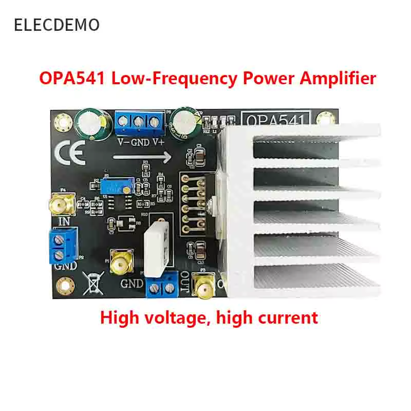 OPA541 Module Audio Amplifier HiFi AMP 5A Current High Voltage High Current Dri
