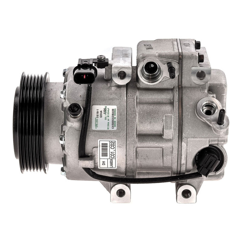 OEM New A/C Compressor for 14-19 Hyundai Genesis G80 G90 OE# 97701-B1000 - Picture 2 of 11