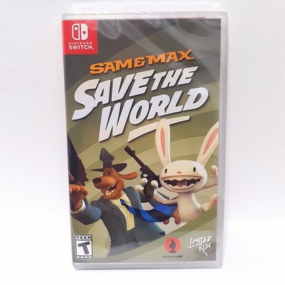 Sam & Max Save The World Nintendo Switch Limited Run Game 104 NEUF/NEW Sealed Ad