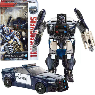 Hasbro Transformers Last Knight Barricade Premier Figure Deluxe Class Official