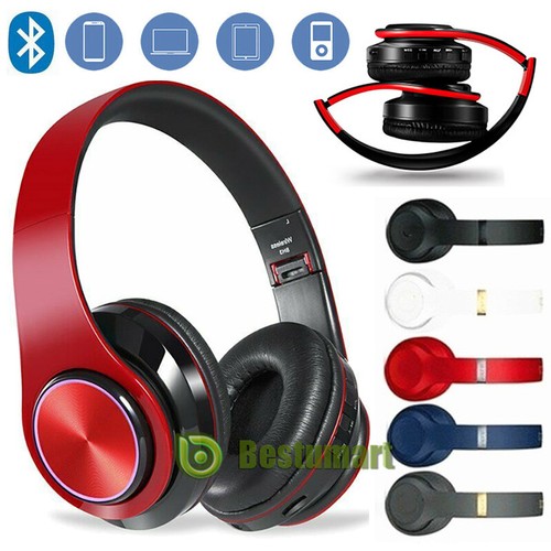 Supreme True Wireless Stereo headset レッド 3.5mm Gamer Microphone LED Gaming Headset, Stereo Bass
