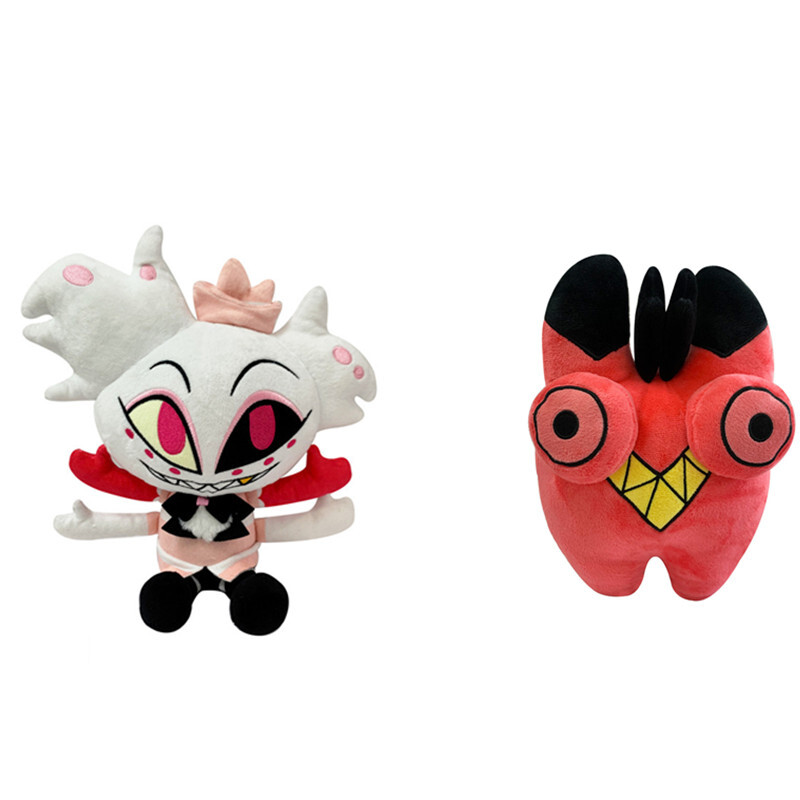 Plush Toys Hazbined Hotels Alastor Funny Interesting Anime Stuffed Animals Doll