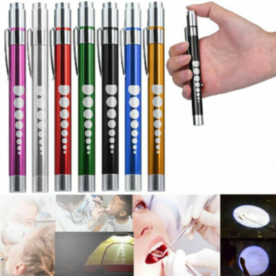 PRO Medical First-Aid LED Pen Torch Light Flashlight Doctor Nurse EMT Emergency