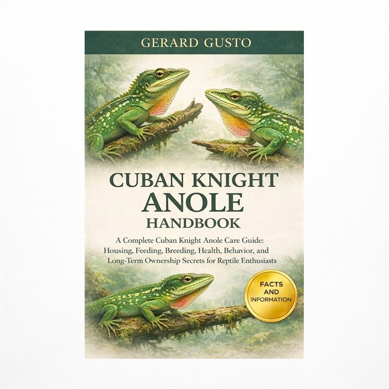 Cuban Knight Anole Handbook: A Complete Cuban Knight Anole Care