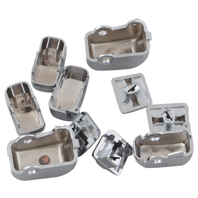 10x Chrome Hand Control Switch Housing Button Cover Cap For Harley Touring 96-13