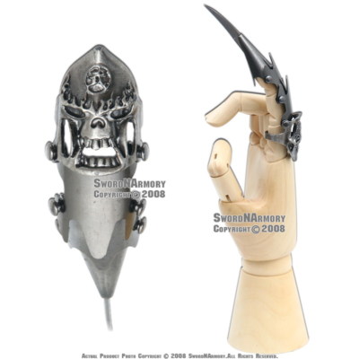 Reaver Skull Claw Knife Finger Armor With Blade