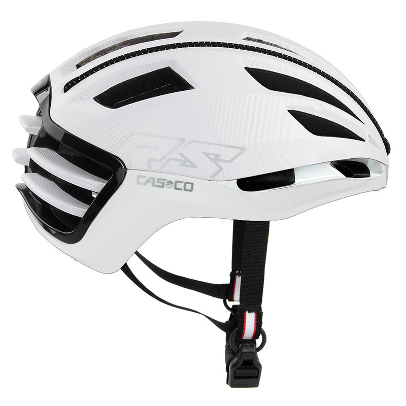 Fahrradhelm Casco Speedairo2 Race Pure White Structure M 54 Bis 59 Cm