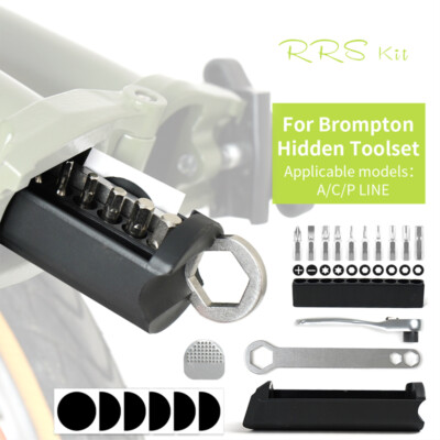 Hidden Tool Box for Brompton accessories Inner Storage bag and wrench